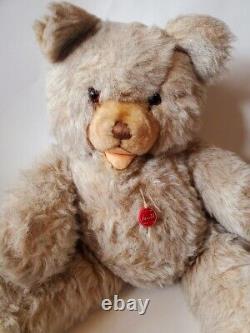 Rare Vintage Early Trudi Jointed Mohair Growler Teddy Bear 22 Zotty Style