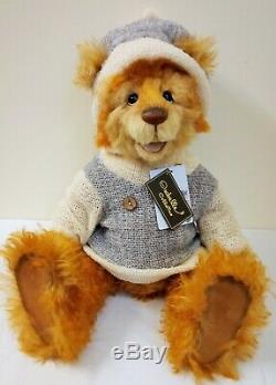 SJ5612 Gus Mohair Teddy Bear 52cm Limited Edition by Charlie Bears