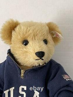 STEIFF 14 Teddy Bear UFDC 50th Anniv 1949-1999 Ralph Lauren Polo USA Limited Ed