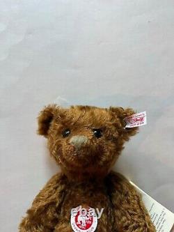 STEIFF CLASSIC TEDDY BEAR EAN 038938 BROWN MOHAIR 28 cm FULLY JOINTED