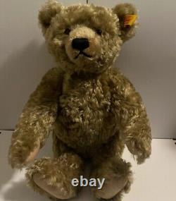 STEIFF Classic 1920 Teddy Bear With Growler, 14 Inches EAN 000737 With Ear Tag