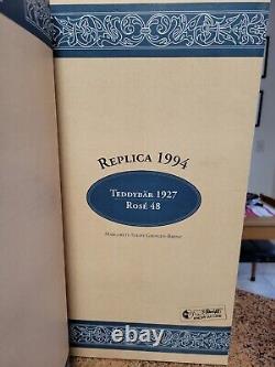 STEIFF TEDDYBEAR 1927 ROSE 48 Replica 1994 Limited Edition PINK BEAR NIB