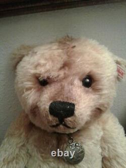 STEIFF TEDDY BEAR GATSBY, THE TRADEMARK, LED OF 1897 JOINTED WithGROWLER