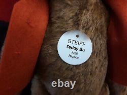 STEIFF Teddy Bu Replica 1925 Teddy Bear 13 in brown mohair Limited Edition 1999