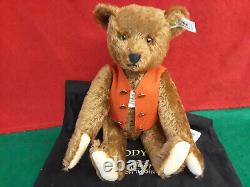 STEIFF Teddy Bu Replica 1925 Teddy Bear 13 in brown mohair Limited Edition 1999