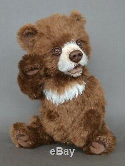 Sebastian Himalayan bear Teddy Bears OOAK gift, 11 in OOAK by Petelina Natalia