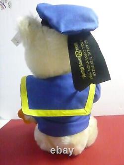 Signed Steiff 15 Donald Duck Mohair Disney Bear 1993 Convention Limited Edition