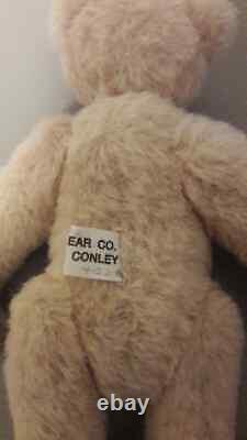 Squeaker Mohair Teddy Bear by Barbara Conley Roley Bear Company Dated 1986 OOAK