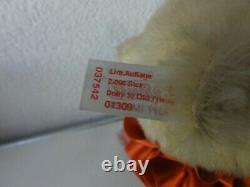 Steiff 037542 Teddybär Dolly 30 cm Mohair altrosa & weiss, m. Zertifikat in OVP