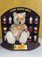 Steiff 12 Watch Historic Teddy Bear Display With 18 Mohair Bear