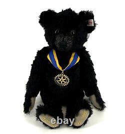 Steiff 661440 Rotary Club International Teddy Bear 2004 / 2005 Limited Mohair