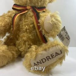 Steiff Andreas Teddy Bear Blonde Growler Works Fully Jointed 655302