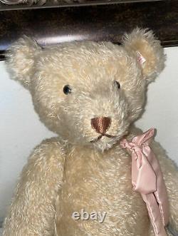 Steiff Appolonia Margarete Blonde Mohair Teddy Bear Germany with Box 038112