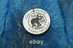 Steiff Blue Teddy Bear 1908 Replica 403002 Genuine Mohair