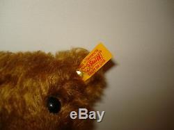 Steiff Classic Teddy Bear 30cm Mohair Jointed Teddy Bear Cinnamon 004803