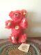 Steiff Classic Teddy Bear Mohair-watermelon Red-11-press Me Voice-charmer