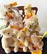 Steiff Collection- 9 Small Bears -pink, White, Lt Brown, Grey, Gold, -bendys +o/t