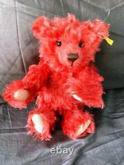 Steiff Curly Red Teddy Bear 005152 Classic Bear with Growler Mohair