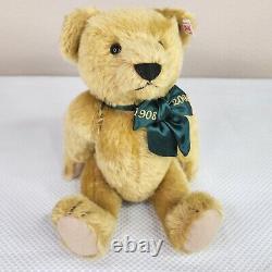 Steiff Danbury Mint Growler Bear 1908-2008 100 Yrs Commemorative Teddy 11