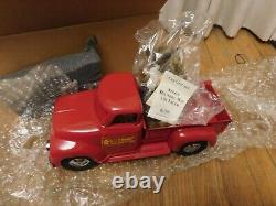 Steiff Delivery Teddy with Red Truck Limited Edition Mohair Bear MIB