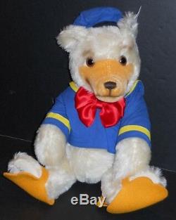 Steiff Donald Duck Bear Walt Disney Doll & Teddy Convention Nmib