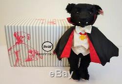 Steiff Dracula Teddy Bear Mohair 28cm Limited Edition, Boxed, 355462
