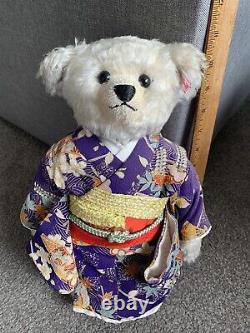 Steiff Ean 675720 Japan ltd ed 1500 Senhime Teddy Bear Rare Look 2002