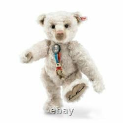 Steiff Great American Teddy Bear-teddy Roosevelt Ean 683619-smokey White