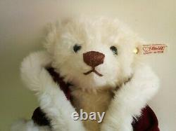 Steiff Limited Edition 2010 Mohair Christmas Teddy Bear 12 036378