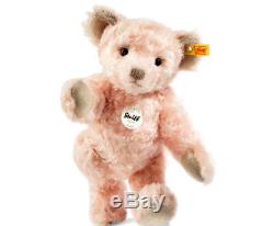 Steiff'Linda' Classic Teddy Bear pink mohair 30cm 000331