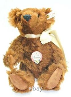 Steiff MR. CHOCOLATE Mohair Teddy Bear 1997 Ltd. Ed. Out of 2000 with TAG