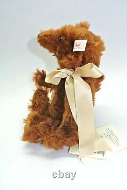 Steiff MR. CHOCOLATE Mohair Teddy Bear 1997 Ltd. Ed. Out of 2000 with TAG