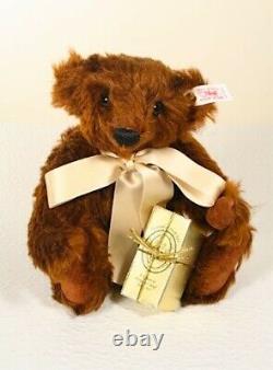 Steiff MR CHOCOLATE TEDDY BEAR Toledo Toy Store Excl Mohair 9.9 (25cm) RARE