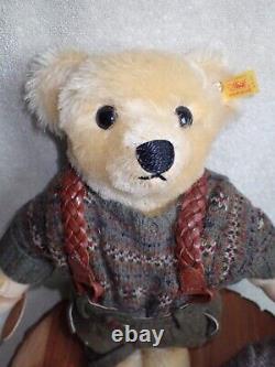 Steiff Mohair Teddy Bear Polo Ralph Lauren 13 The Wellington Bear NICE RARE