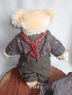 Steiff Mohair Teddy Bear Polo Ralph Lauren 13 The Wellington Bear NICE RARE