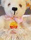 Steiff Ophelia Teddy Bear 16 cm White Mohair Historic Miniature EUC All Tags