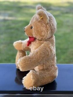 Steiff Original Teddy Bear Mohair Toy EAN 0201/51 Germany Jointed