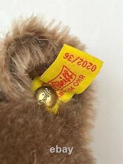Steiff Original Teddy Bear Plush 0202/36 West Germany Signed Jointed 13 Tall