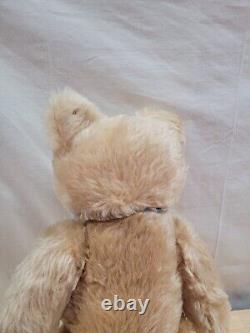 Steiff Original Teddy Bear Plush Vintage Mohair Jointed German Doll Blue 0201/51