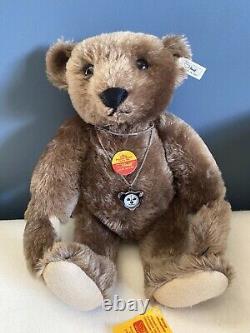 Steiff Pendant Watch Teddy Bear With Watch #606502 LE #153/3000