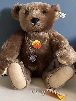 Steiff Pendant Watch Teddy Bear With Watch #606502 LE #153/3000