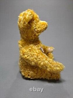 Steiff Side To Side Teddy Bear Blonde Mohair Mib Ean 038242 Jointed 14in Limited
