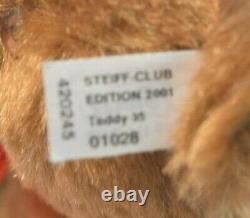Steiff Teddy Bear Franz Steiff Club Edition 2001 EAN 420245
