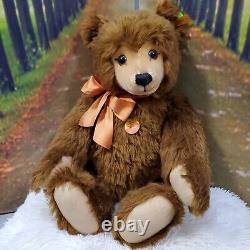 Steiff Teddy Bear Original Mohair Brown 24 Germany Made