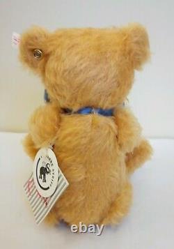 Steiff Teddy Bear with Little Felt Elephant, Mohair, 30cm Limited Edition 006166