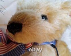 Steiff Teddy Roosevelt 140th Birthday Mohair Teddy's Bear