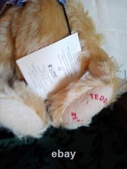 Steiff Teddy Roosevelt 140th Birthday Mohair Teddy's Bear