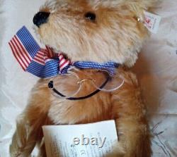 Steiff Teddy Roosevelt 140th Birthday Mohair Teddy's Bear