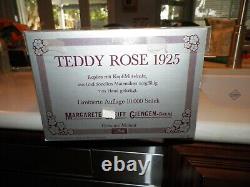 Steiff Teddy Rose 1925 Ltd Ed 10,000 Mohair 1987 Coa 0171/41