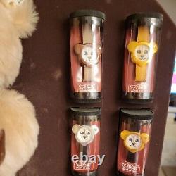 Steiff Teddys Wrist Watch Display with 18 Mohair Bear With 12 Watches And 1 On